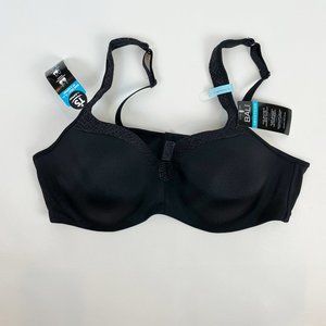 Bali Smoothing Balconette Bra Black 42C